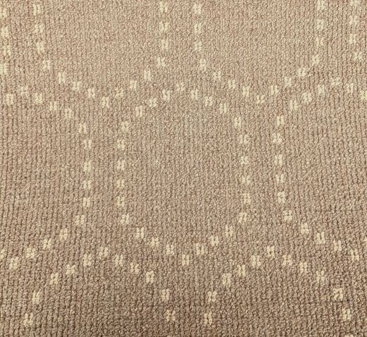 Runner carpet ziggy 32'' - mocha cream