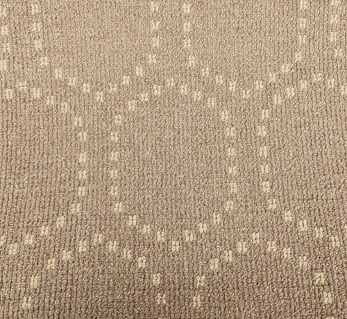 Runner carpet ziggy 32'' - mocha cream