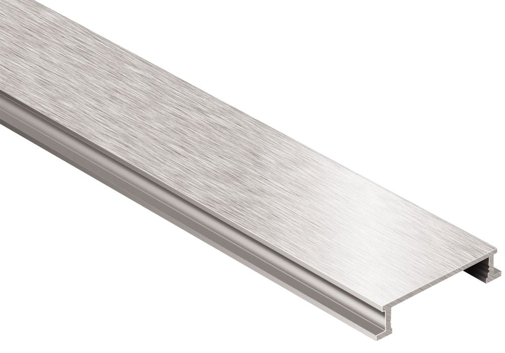 Shluter designline alluminium nickel brossé