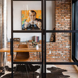 Briquette Old Bank Bureau / Old Bank Brick Office