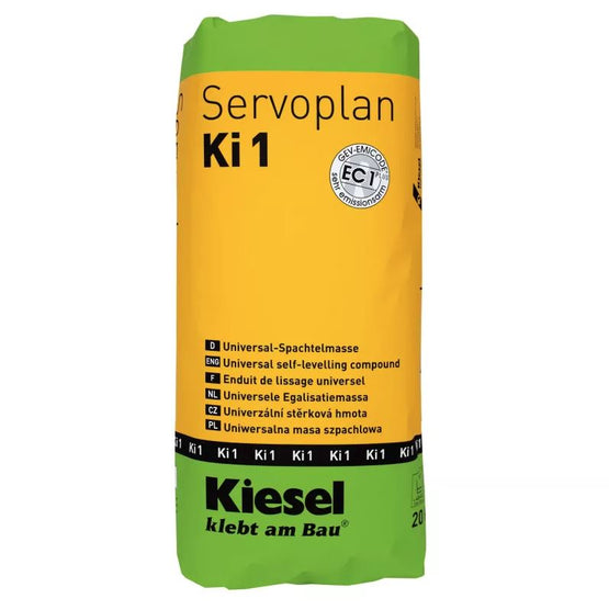 Kiesel servoplan auto-nivellant ki1 concrete 20kg (+/-54pc-1/8")