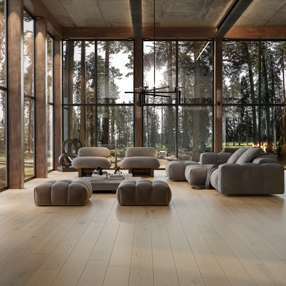Chêne rouge V+ Solidclassic Salon Zen / Red Oak V+ Solidclassic Living room Zen