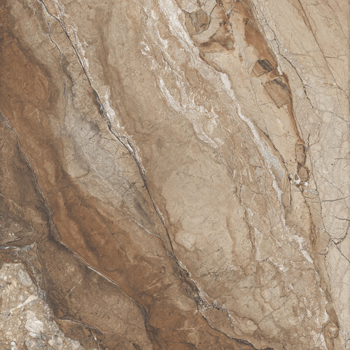 Nayrobi 24" x 24" brun mat