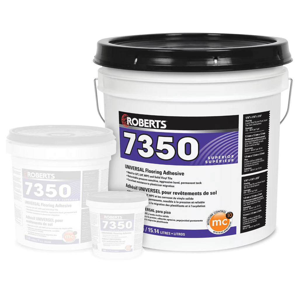 Adhésif universel pour revêtement de sol ROBERTS / ROBERTS universal flooring adhesive