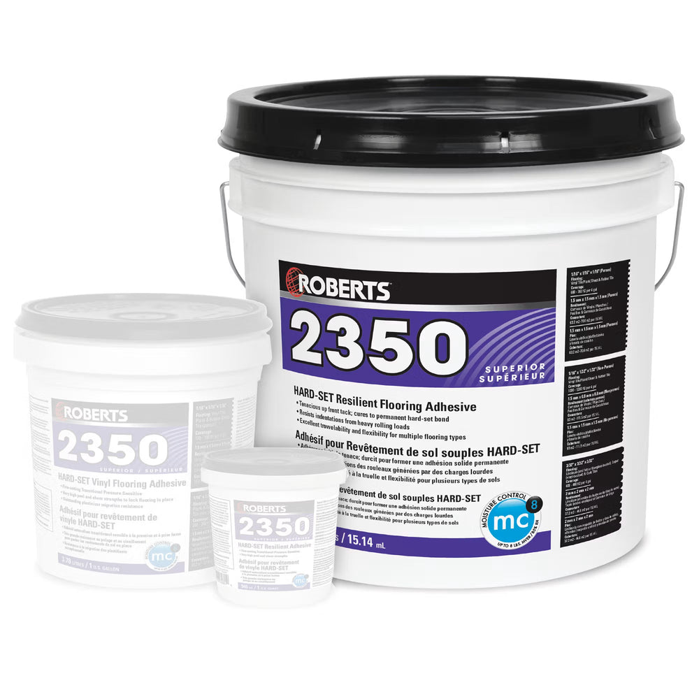 Adhésif pour revêtements de sol résilients ROBERTS HARD-SET / ROBERTS HARD-SET relisient flooring adhesive