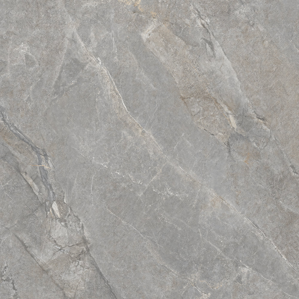 Indus  24" x 24" gris mat