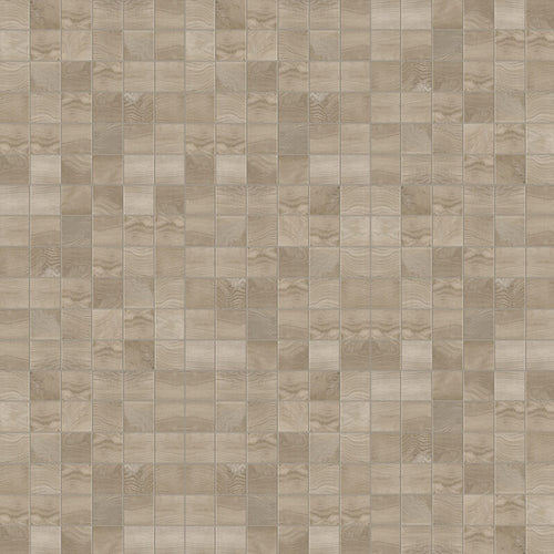 Unicom wooden mosaique 2" x 2" (12" x 12") mat