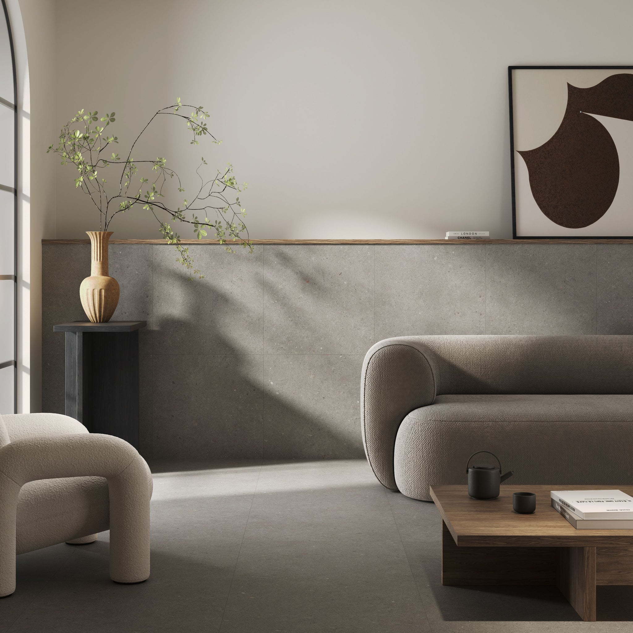 Heliostone matte