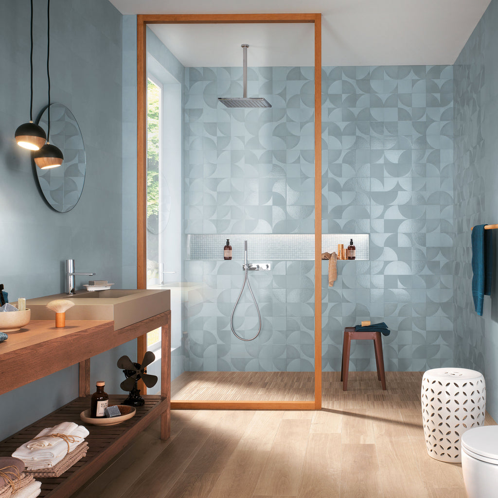 Mat & More Salle de bain Azure et Azure Décor / Mat & More Bathroom Azure & Azure Decor
