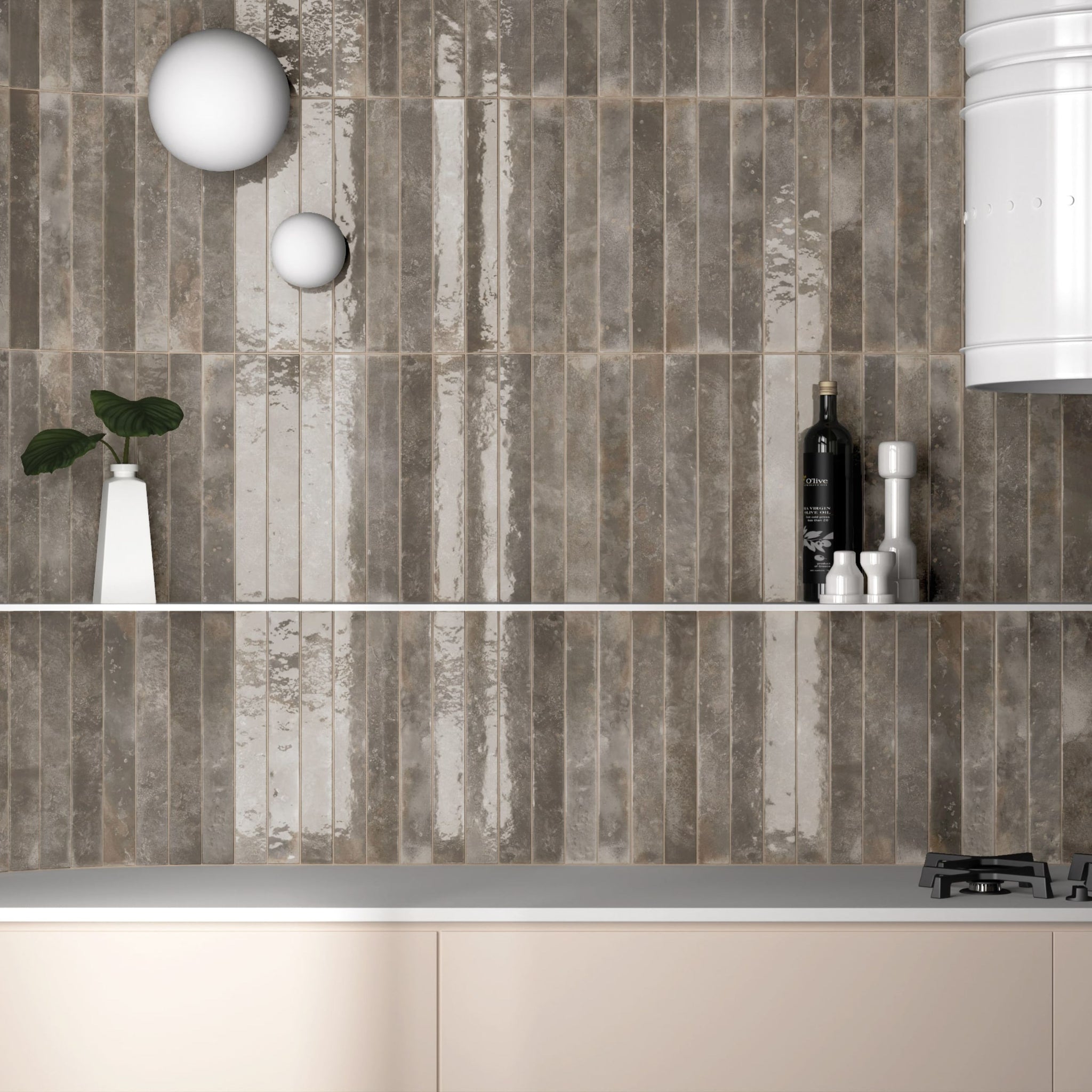 Bali 2" x 15,75" lustré