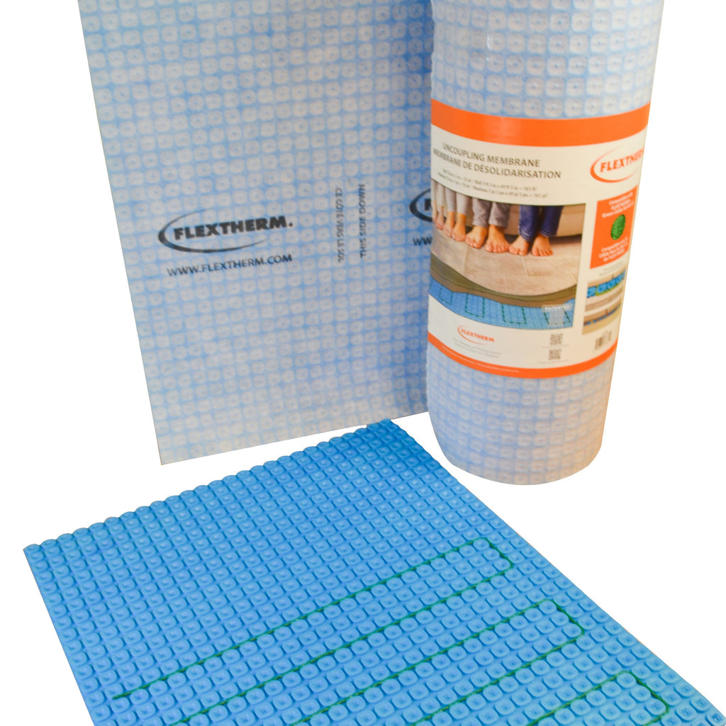Flextherm membrane de désolidarisation (rouleau de 161 PC) / Flextherm uncoupling membrane (roll of 161 sq.ft.)
