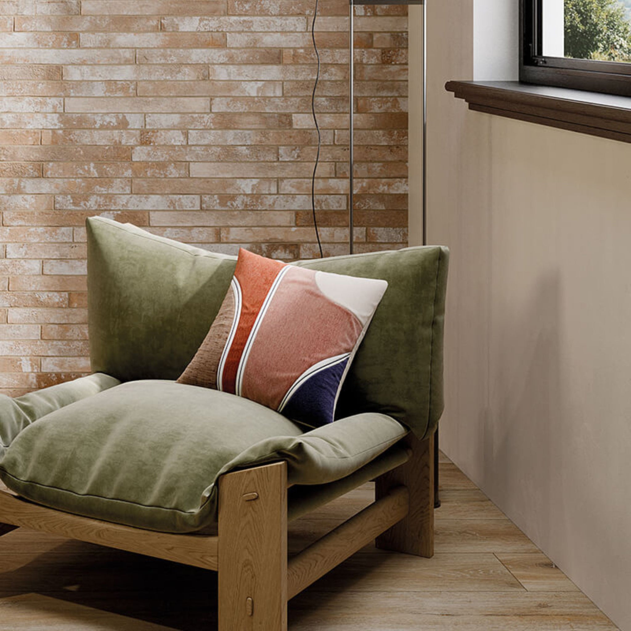 Harlem 2" x 18" naturel