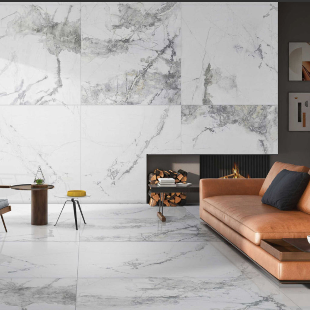 Lava 24" x 24" gris mat