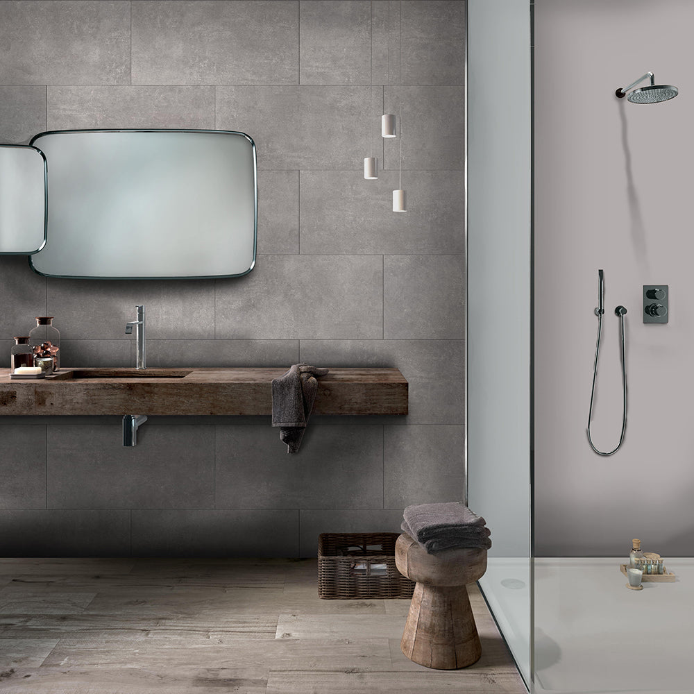 Shelby Salle de bain Argent Iconique / Shelby Bathroom Iconic Silver