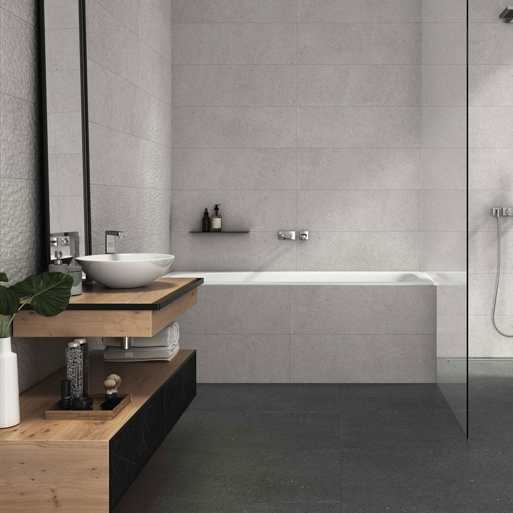 Techstone Salle de bain Gris / Techstone Grey Bathroom