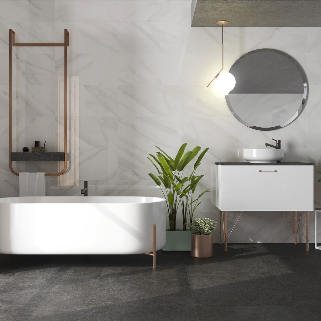 Lenci Salle de bain Blanc / Lenci White Bathroom