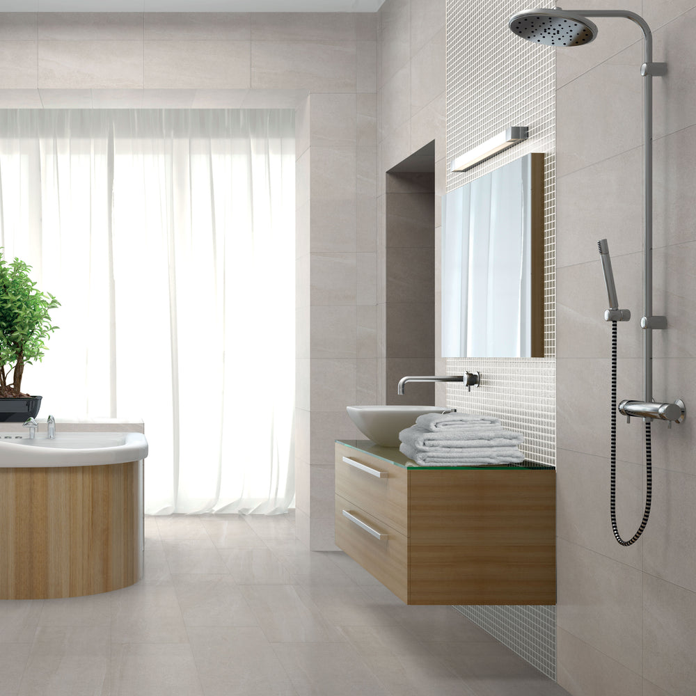 Sunstone Salle de bain Baugi / Sunstone Bathroom Baugi