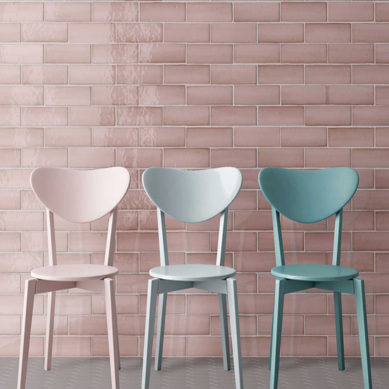 Babele Chaises Rose / Babele Chairs Rose