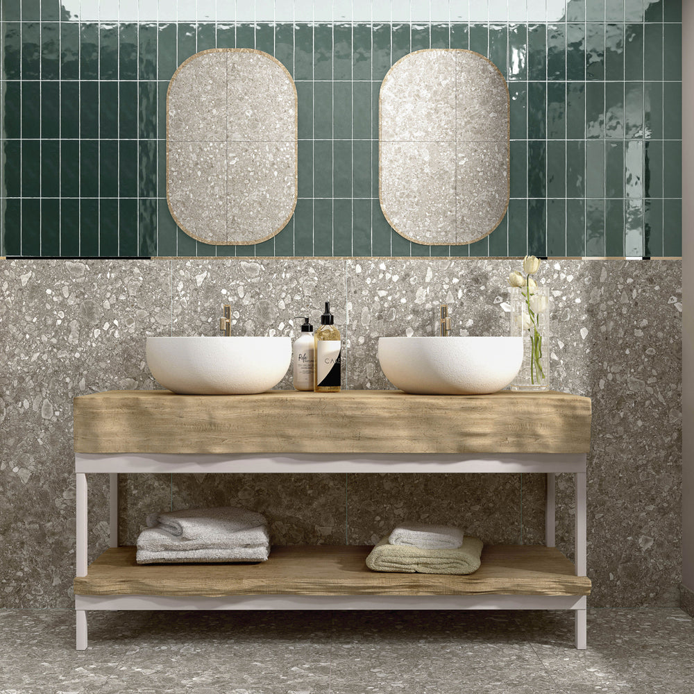 Jubilee Salle de bain Vert / Jubilee Green Bathroom