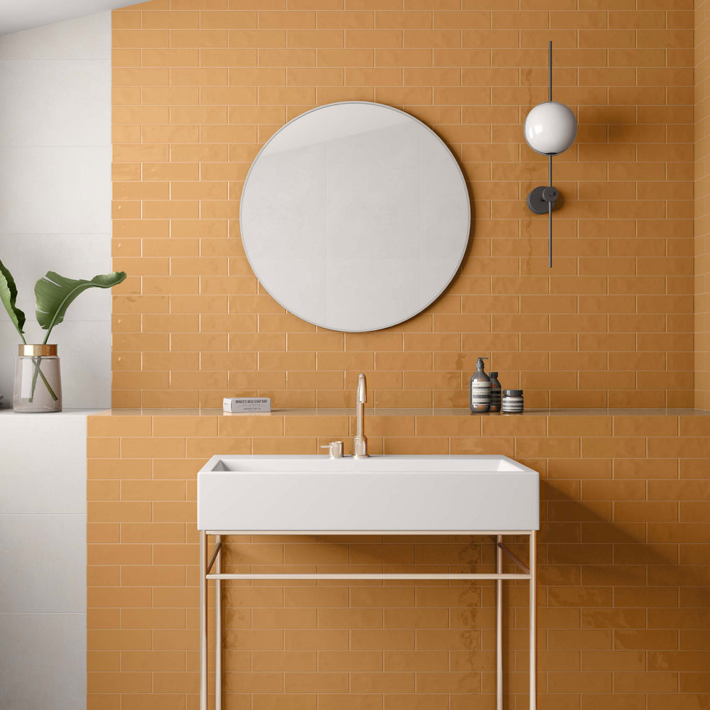 Jubilee Salle de bain Ocre / Jubilee Ocher Bathroom