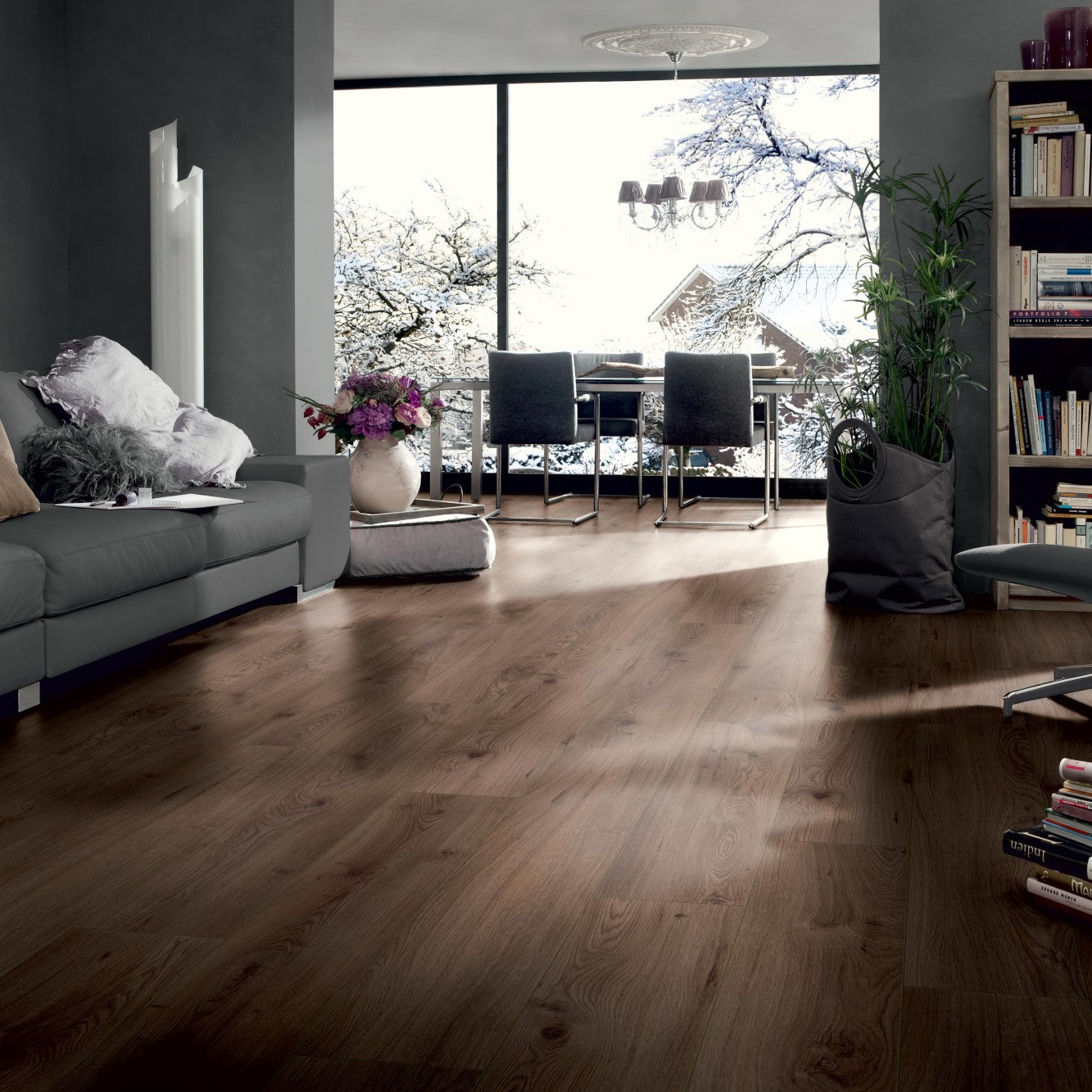 Salon Chêne millenium brun / Oak millenium brown living room