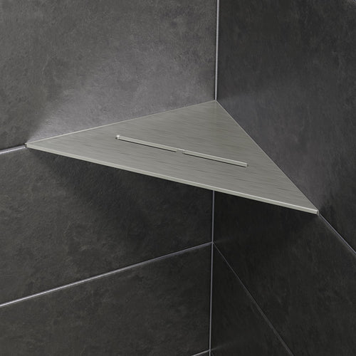 Shelf-E Acier Inoxydable Triangulaire Pure / Shelf-E Stainless Steel Triangular Pure